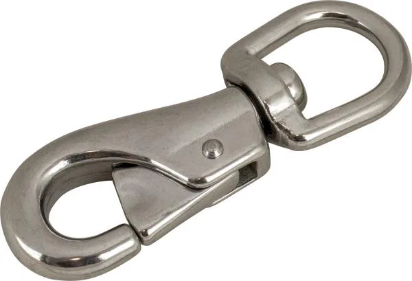 146333-1 – SEA DOG Boat Eye Snap, Rotating Eye Bull Nose Snap 1/2 Inch Hook Size 1 Inch Ring Diameter 4-1/2 Inch Leng...